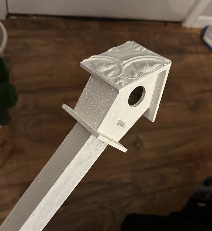 spindle birdhouse