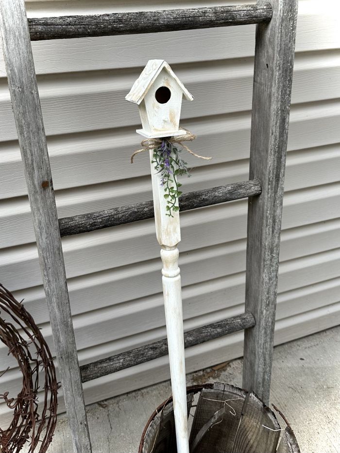 spindle birdhouse