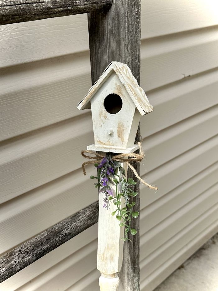 spindle birdhouse