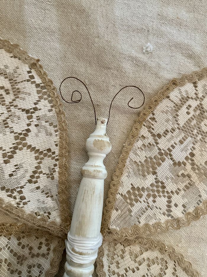 DIY Lace Butterfly