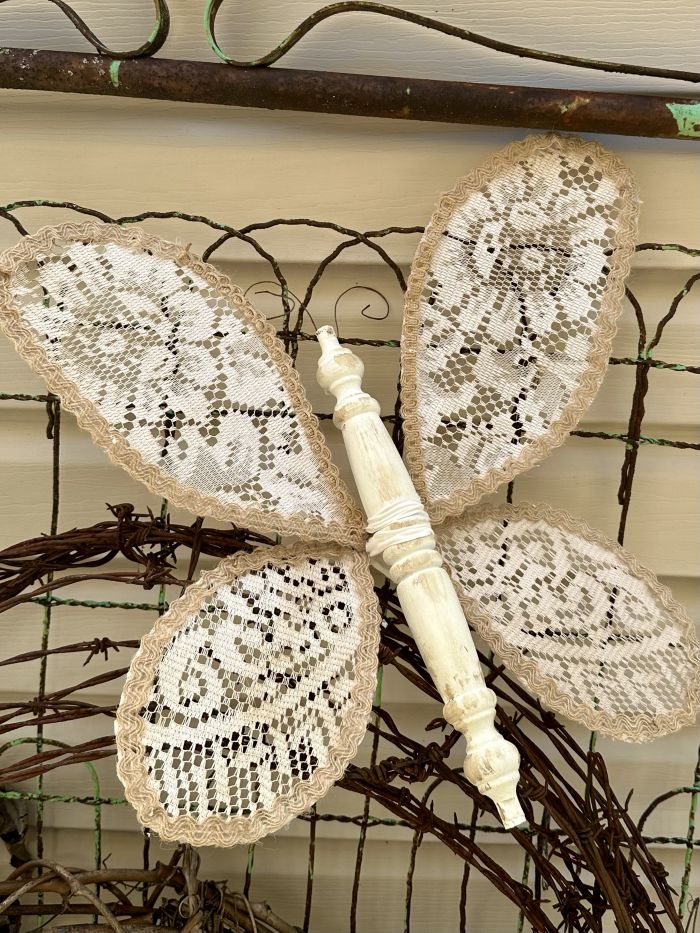 DIY Lace Butterfly