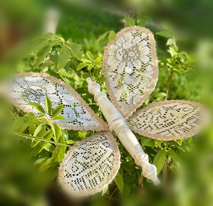 DIY Lace Butterfly