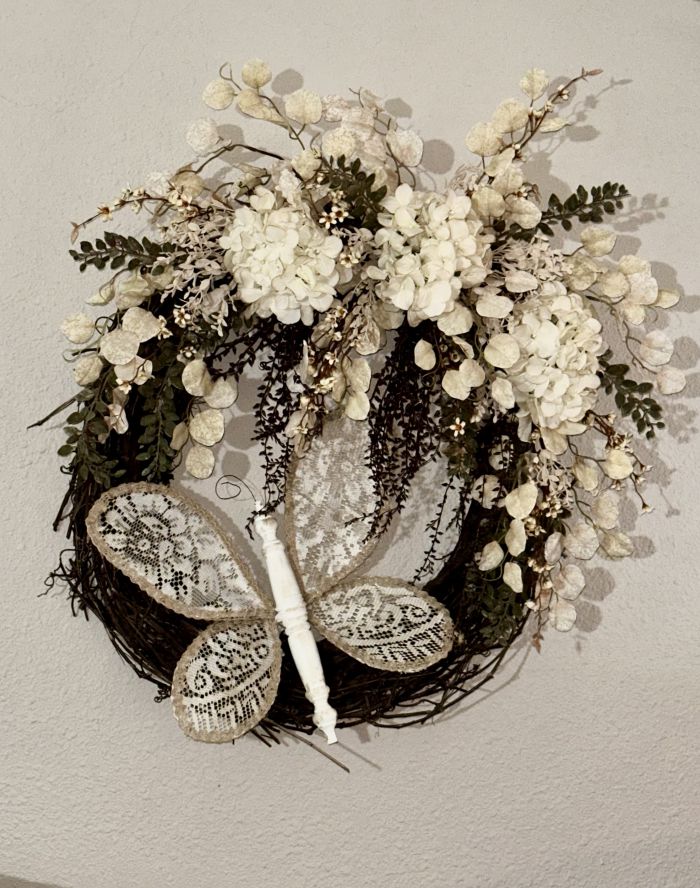 DIY Lace Butterfly