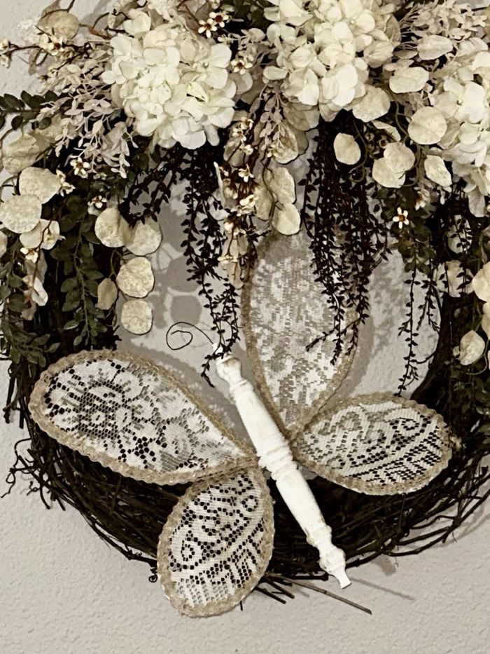 DIY Lace Butterfly