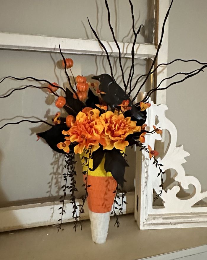 candy corn decor