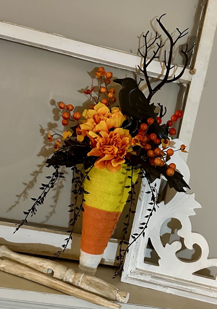 candy corn decor