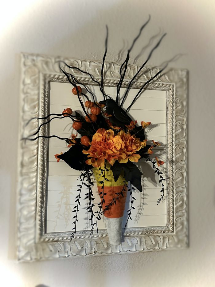 candy corn decor