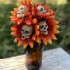 skull flowers