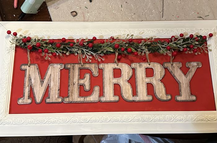 Christmas thrift flip