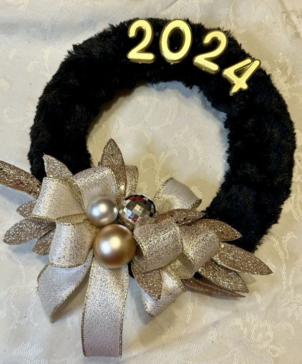 New Year’s wreath