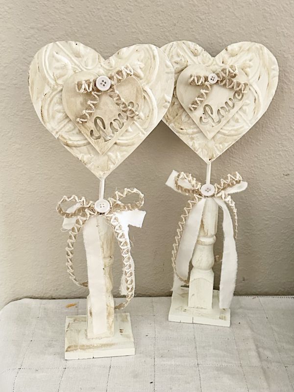 neutral valentine craft