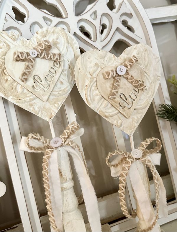 neutral valentine craft