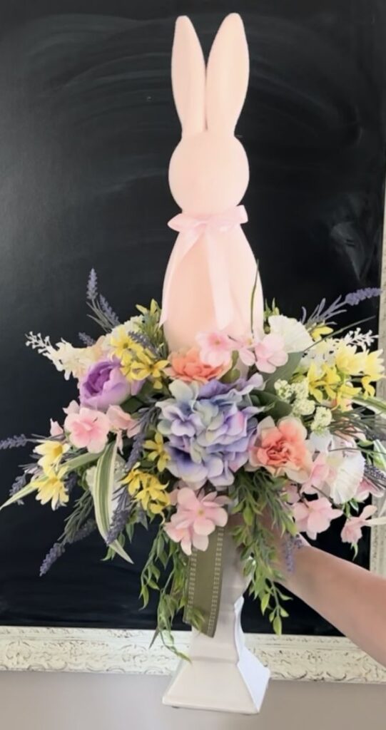 bunny floral arrangement