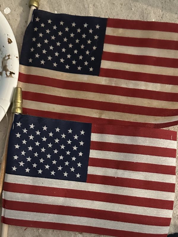 DIY antique flag