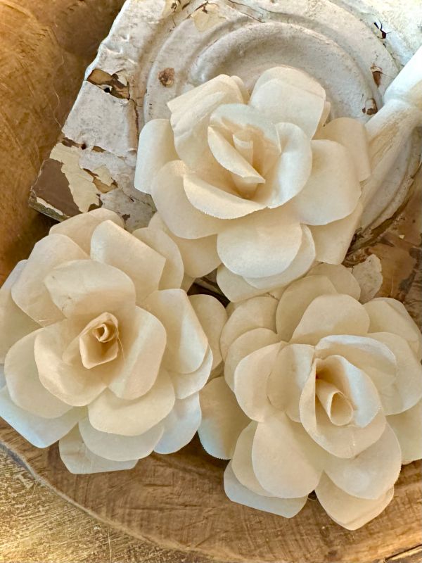 paper cupcake liner rose