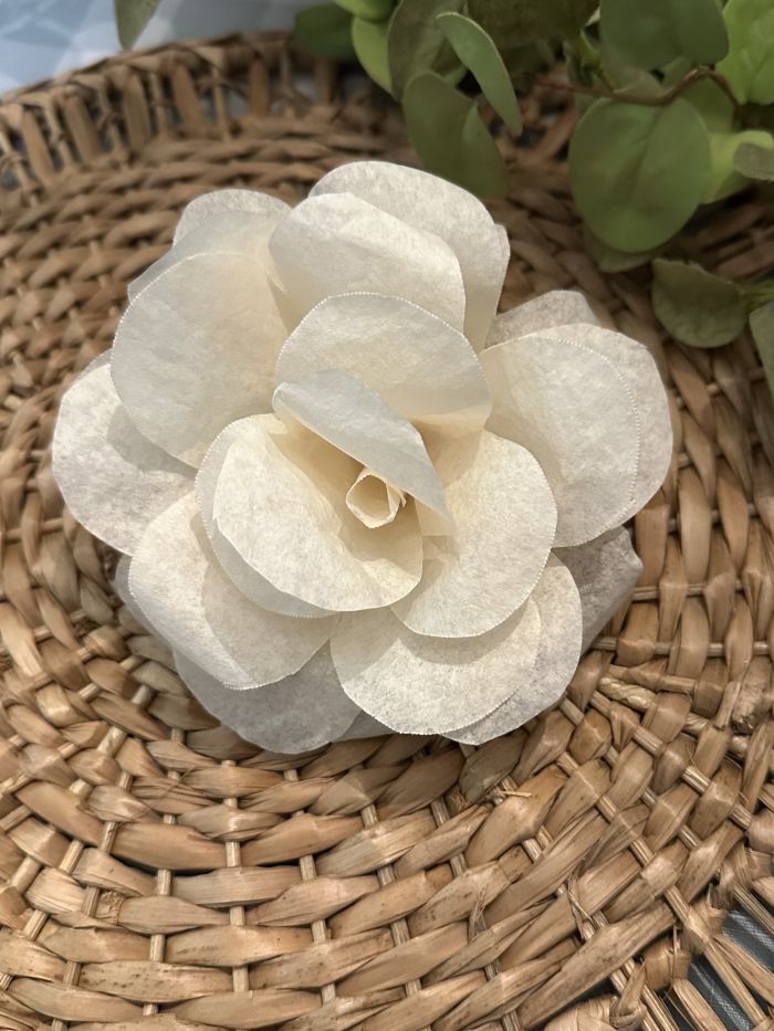 coffee filter rose