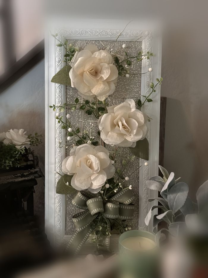 coffee filter rose