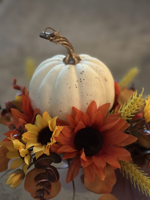 pumpkin centerpiece