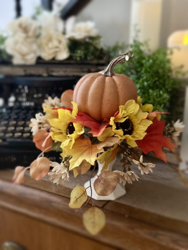 pumpkin centerpiece
