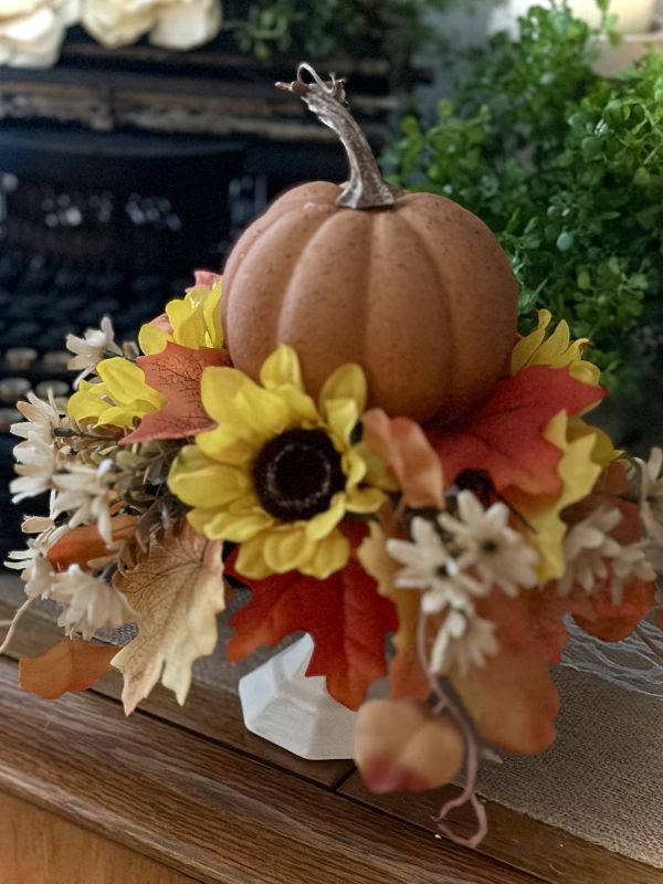 pumpkin centerpiece