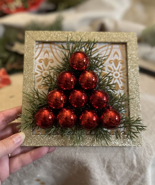 Dollar Tree Christmas craft