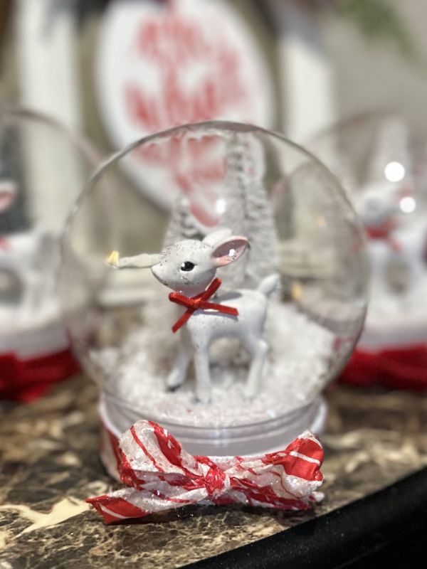 Dollar Tree snow globe