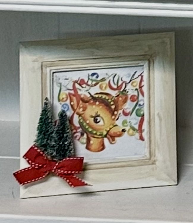 Christmas ideas for Dollar Tree frames