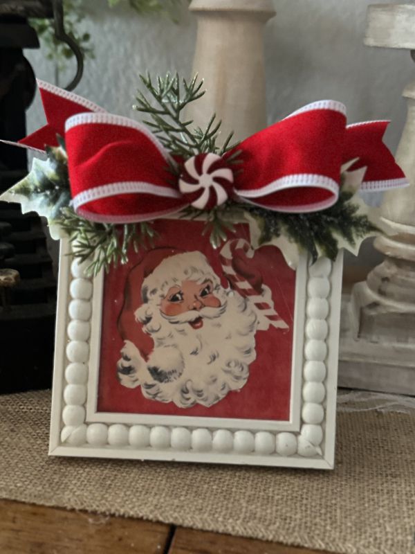 Christmas ideas for Dollar Tree frames