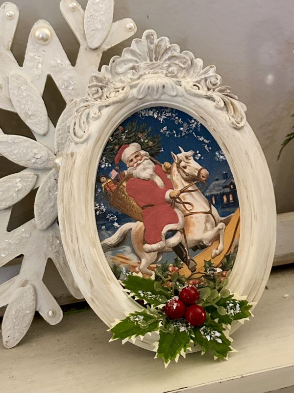 Christmas ideas for Dollar Tree frames