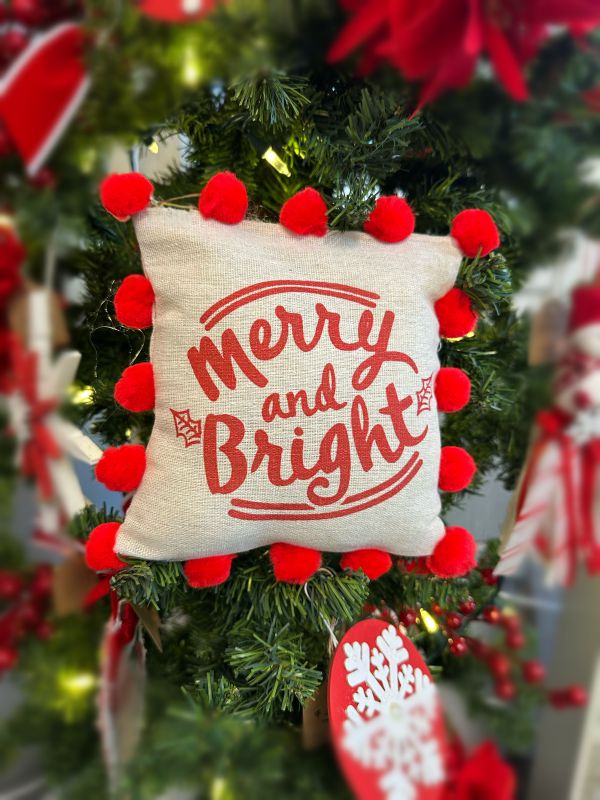 mini Christmas pillow