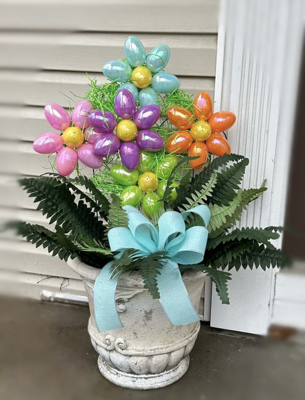 Easter egg flowers